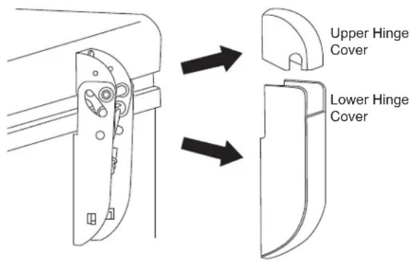 GE FCM16DJWW - HINGE SPRING UNDER TENSION - 1