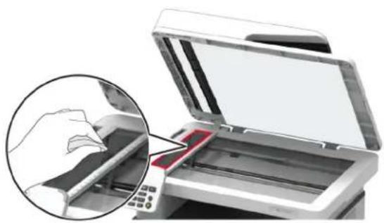 LEXMARK MB2236i - Nettoyage du scanner - 2