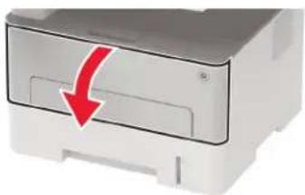 LEXMARK MB2236i - Ouvrez la porte avant. - 1