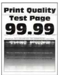 LEXMARK MB2236i - Bandes pâles horizontales - 1