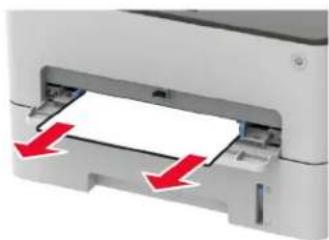 LEXMARK MB2236i - Bourrage papier dans le chargeur manuel - 1