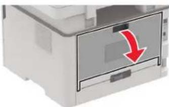 LEXMARK MB2236i - Bourrage papier derrière la porte arrière - 1