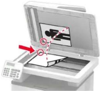 LEXMARK MB2236i - Vitre du scanner - 1