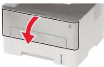 LEXMARK MB2236i - Bourrage papier dans la porte avant - 1