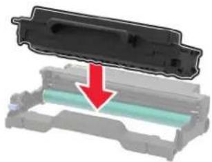 LEXMARK MB2236i - Ouvrez la porte avant. - 6