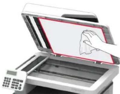 LEXMARK MB2236i - Nettoyage du scanner - 4