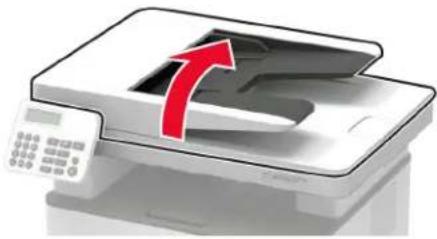 LEXMARK MB2236i - Bourrage papier dans le dispositif d'alimentation automatique - 3