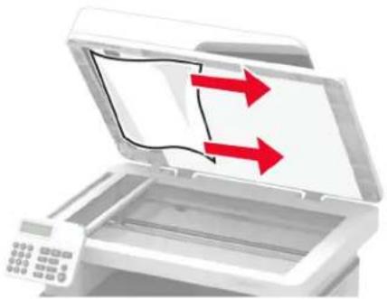 LEXMARK MB2236i - Bourrage papier dans le dispositif d'alimentation automatique - 4