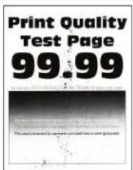 LEXMARK MB2236i - Impression tachetée et points - 1