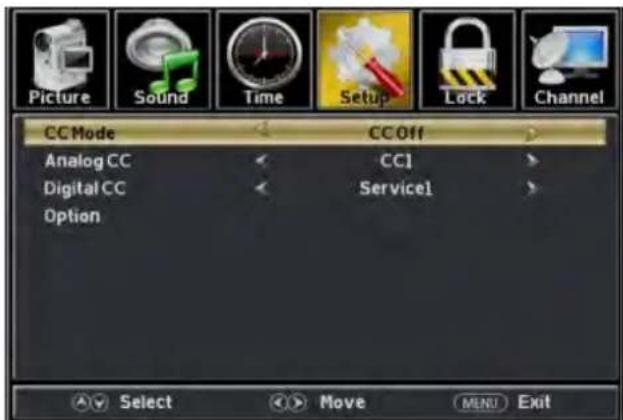 Proscan PLDED5068A - SETUP (CONFIGURATION) - 1