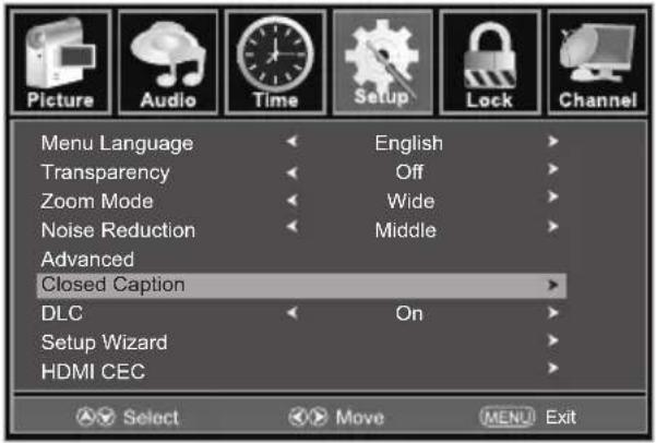 Proscan PLED1960A - MENU OPTION - 1