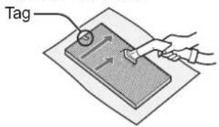 SHARP FPJ80EUW - Remove the dust on the filters. - 1