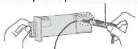SHARP FPJ80EUW - Rimuovere la polvere alla sezione dell'elettrodo. - 1