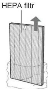 SHARP FPJ80EUW - INSTALLACE FILTRU - 2