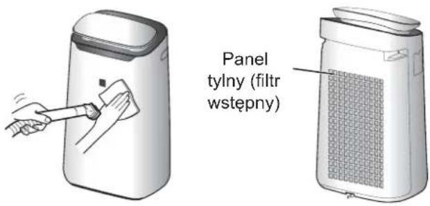 SHARP FPJ60EUW - URZĄDZENIE GŁÓWNE/PANEL TYLNY (filtr wstępny) - 1