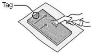 SHARP FPJ60EUW - Remove the dust on the filters. - 1