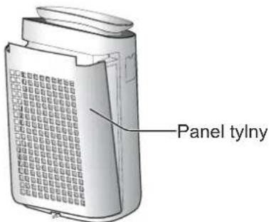 SHARP FPJ60EUW - Zdejmij panel tylny. - 1