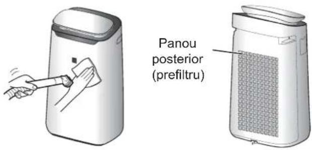 SHARP FPJ60EUW - UNITATE / PANOU POSTERIOR (prefiltru) - 1