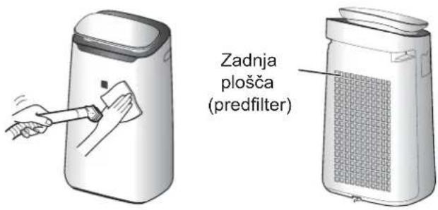SHARP FPJ60EUW - GLAVNA ENOTA/ZADNJA PLOŠČA (predfilter) - 1