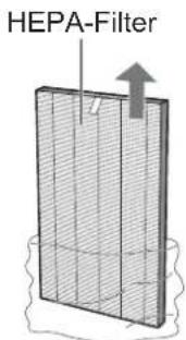 SHARP FPJ60EUW - Den Plastikbeutel von jedem Filter entfernen. - 1