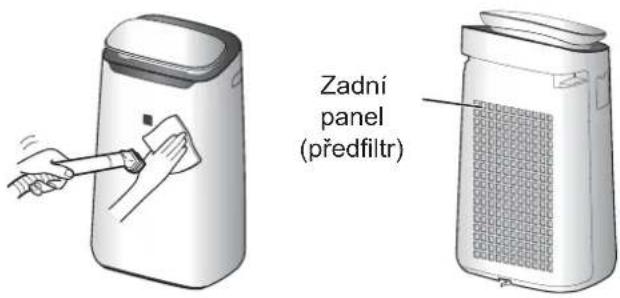 SHARP FPJ60EUW - HLAVNÍ JEDNOTKA / ZADNÍ PANEL (předfiltr) - 1