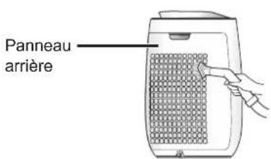 SHARP FPJ40EUW - PANNEAU ARRÈRE (Pré-filtre) - 1