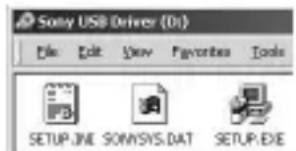 SONY MSACUS1A - - For Windows 98/98SE/2000 - - 2
