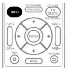 PIONEER PDP4271HD - Viewing a channel banner - 1