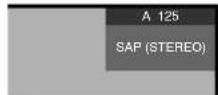 PIONEER PDP4271HD - When receiving STEREO + SAP sound signals - 2