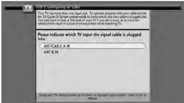 PIONEER PDP4271HD - Screen 4: Which input terminal is the system plugged into? - 1