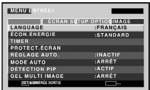 PIONEER PDP427CMX - Réglages d'économie d'énergie (ÉCON. ÉNERGIE) - 4