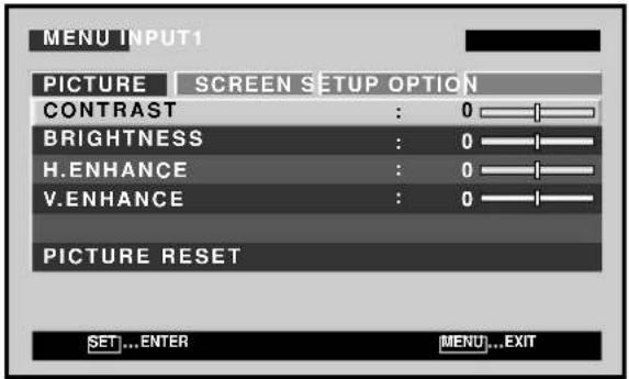 PIONEER PDP427CMX - Setting the memo screen (SPLIT FREEZE) - 3