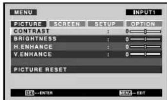 PIONEER PDP427CMX - PICTURE/SCREEN Adjustment - 1