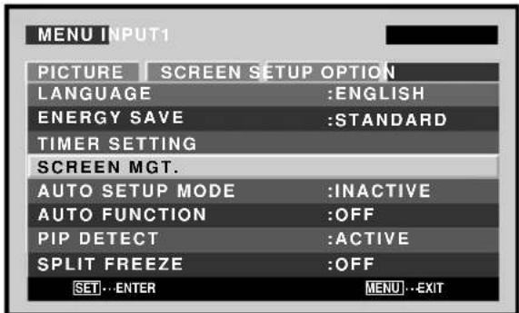 PIONEER PDP427CMX - Setting the ORBITER - 5