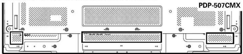 PIONEER PDP427CMX - Fixation des colliers rapides à l'écran à plasma - 2