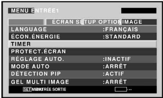 PIONEER PDP427CMX - Réglage de l'heure actuelle (HORLOGE) - 4