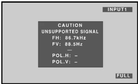 PIONEER PDP427CMX - Press the INPUT button to select the input. - 1