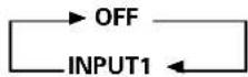 PIONEER PDP427CMX - Press the SET button to select [INPUT1]. - 1