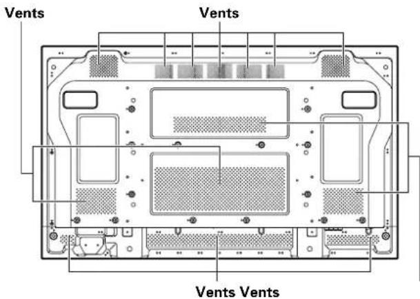 PIONEER PDP427CMX - Cleaning the vents - 3