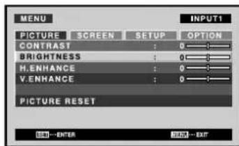 PIONEER PDP427CMX - PICTURE/SCREEN Adjustment - 2