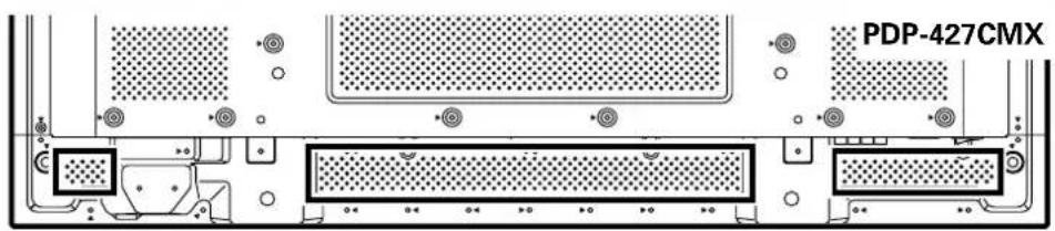 PIONEER PDP427CMX - Fixation des colliers rapides à l'écran à plasma - 3