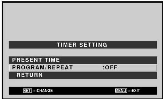 PIONEER PDP427CMX - Activating the timer - 6