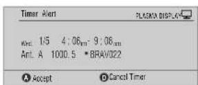 PIONEER PDP4280HD - REMINDER CONFLICT! - 3