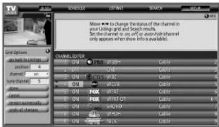 PIONEER PDP4280HD - Changing the channel display settings - 3