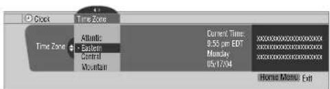 PIONEER PDP4280HD - Clock Setting - 1