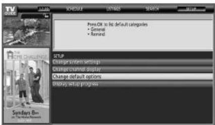 PIONEER PDP4280HD - Sélectionnez l'objet "Change default options". - 1