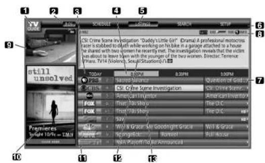 PIONEER PDP4280HD - Screen components - 1