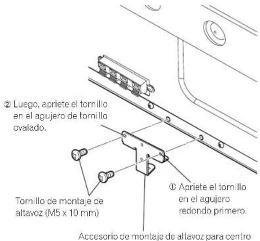 PIONEER PDP4280HD - Instale los accesos de montaje de altovo en la parte trasera de la pantalla de plasma. - 2