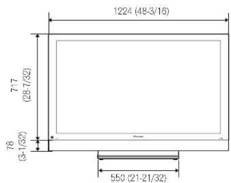 PIONEER PDP4280HD - Annexe - 1