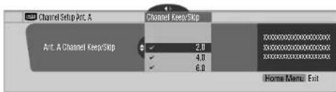 PIONEER PDP4280HD - Setting for skipping unwanted channels - 1